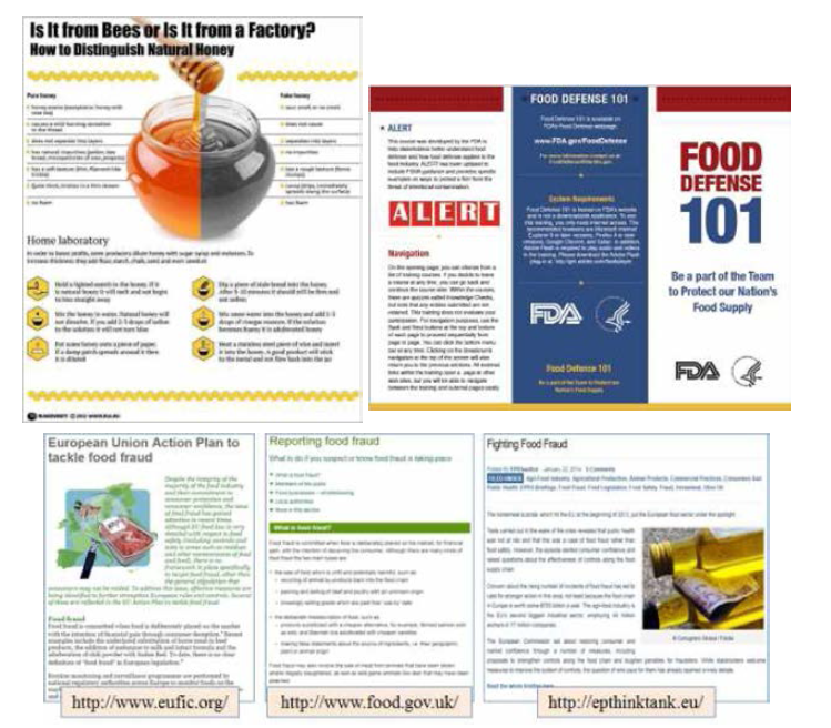 주요 선진국의 불량식품관련 소비자 교육 • 홍보 자료