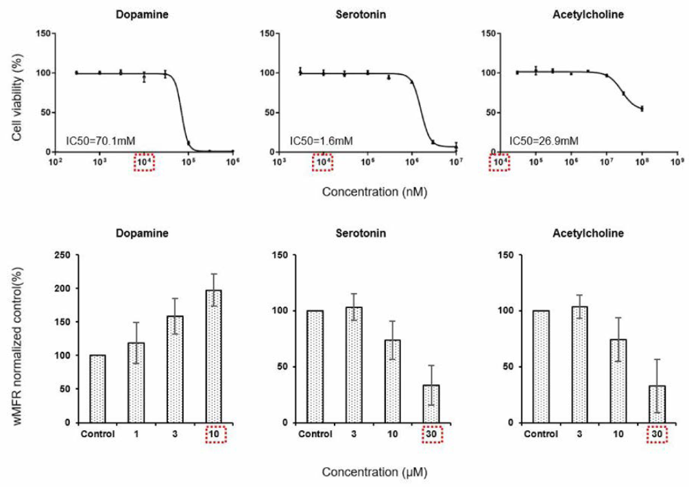 신경전달물질에 대한 신경독성 분석 (2)