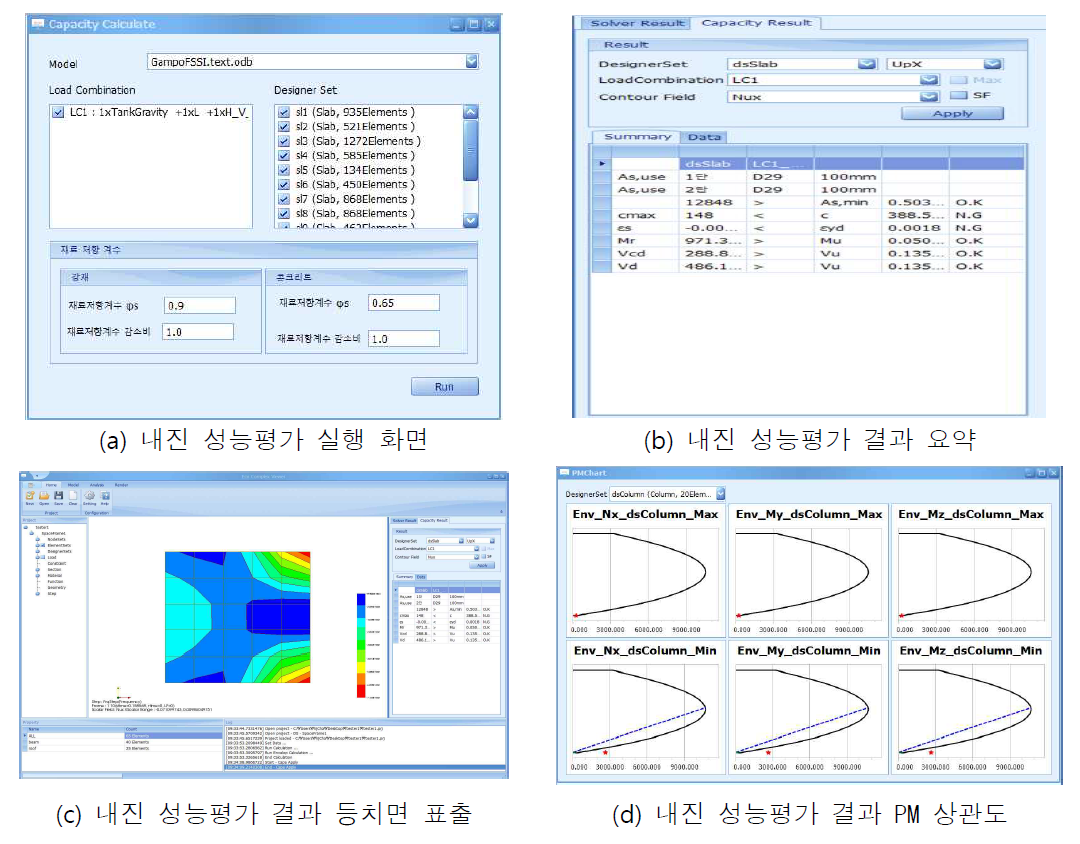 내진성능평가 기능