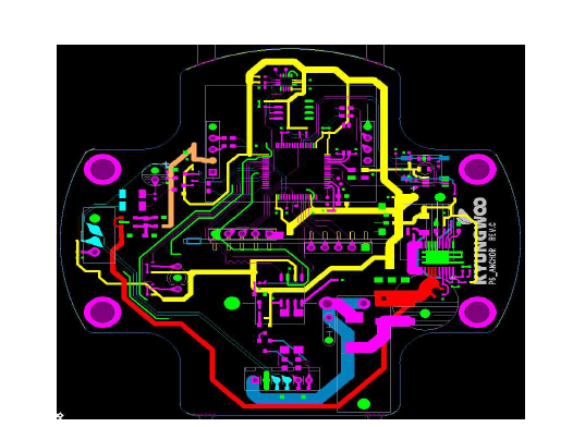 UWB anchor 2차 모듈 PCB Artwork