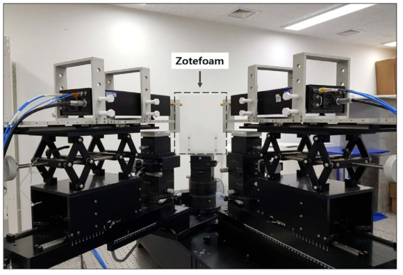 Zotefoam 정반사율 측정