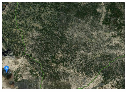 한라산 진달래밭 지역의 2019년 카카오맵 디지털 항공사진