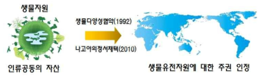 생물다양성 및 나고야의정서에 의한 생물유전자원의 중요성