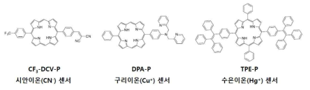 유해성분 검출을 위한 포르피린 센서의 최종구조