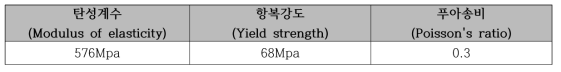 생분해성 스텐트의 재료 특성