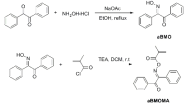 α-BMOMA의 합성 scheme