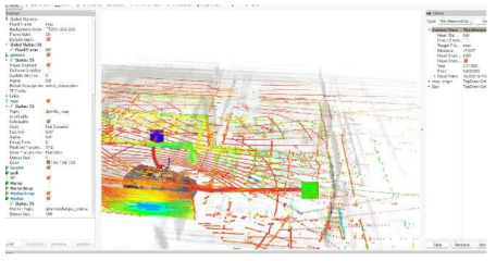 주차 실차 실험 RVIZ 상 3d view