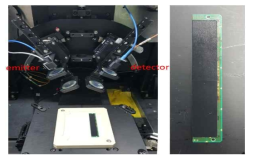 지문센서 반도체칩과 THz 검사광학계