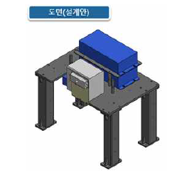 설계·제작한 반도체 칩 검사시스템의 Scanner 장착부