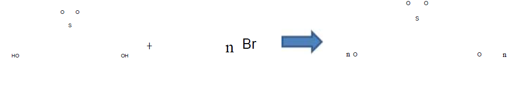 Sulfone 구조를 기본으로 하는 ether 결합 유동조절제의 합성