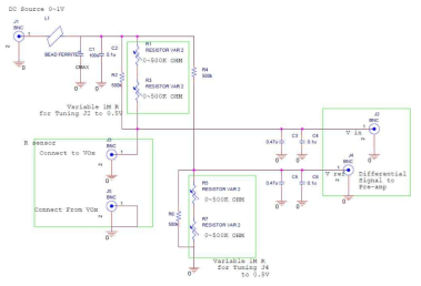 single bolometer schematic