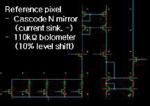 10% Current Level Shift 된 Reference Pixel 회로도