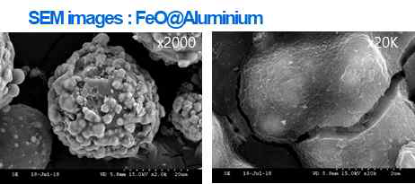 FeO@Aluminium SEM images