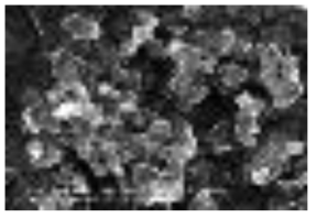 NaAlH4에 분산된 TiCl3에 의해 형성된 TiAl3 나노 촉매의 SEM 이미지