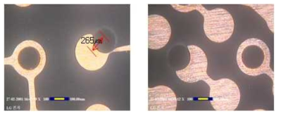 마이크로 드릴의 가공정밀도 저하에 따른 PCB 홀 터짐 불량