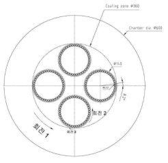 코팅 jig rotation loading ports 시제품