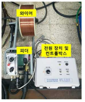 콜드/핫와이어용 피더 (일반전원용으로 개조)