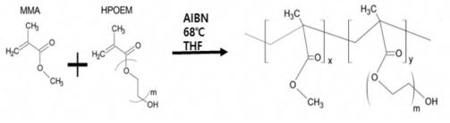 양친매성 고분자 합성