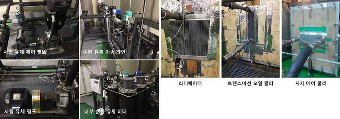 개발 열교환기 리그시험 평가