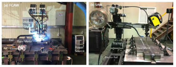 본 과제에 적용한 자동 용접 장치