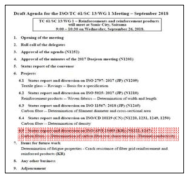 Draft Agenda for the ISO/TC61/SC13/WG1 Meeting