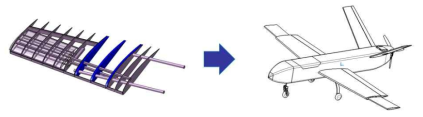 모핑 항공기용 날개 설계(1호기 적용)