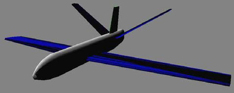 DATCOM Modeling of Morphing UAV