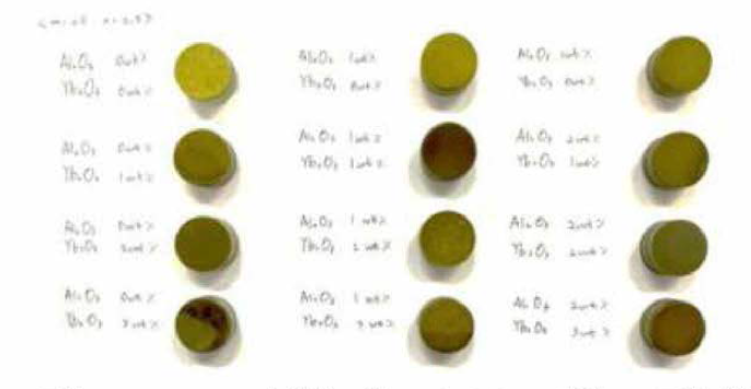 1820℃ 소결한 1차 α/β-SiALON 기본 12 조성 상부
