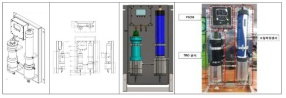 수질측정 장치 기구 설계 및 시제품