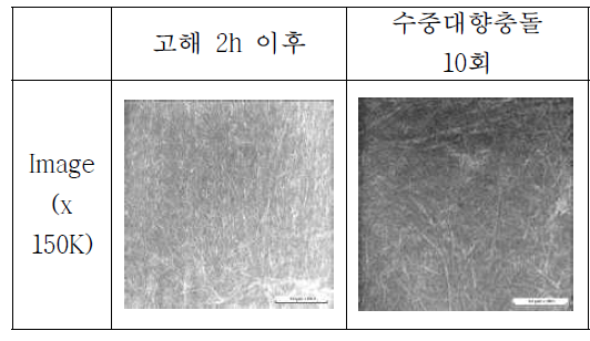 산 처리 나노 셀룰로오스 섬유