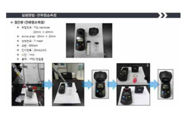 잔류 염소 농도 측정 방법