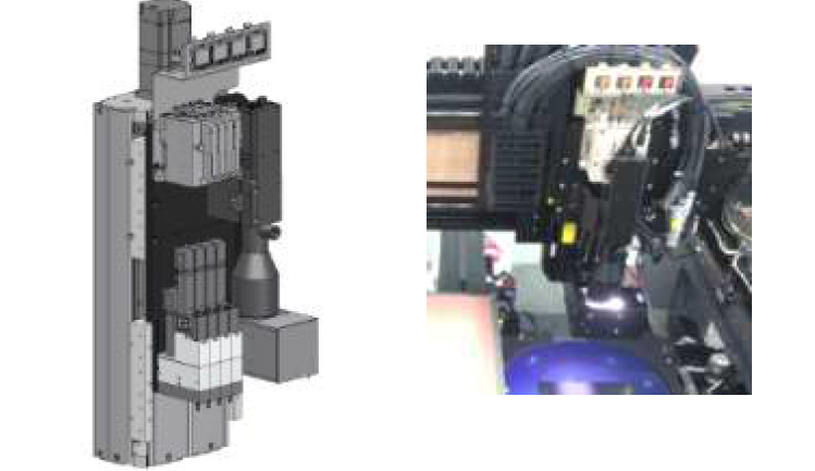 Multi Picker & Scan Vision 설계 3D &제작 사진