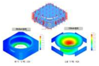 진공 챔버 구조 해석의 사례