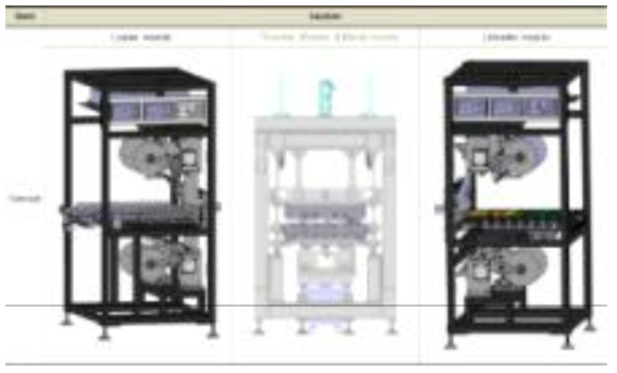 Loader & Unloader 설비의 3D 상세 설계