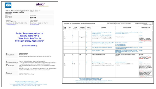 ISO 16573-2 WD comment