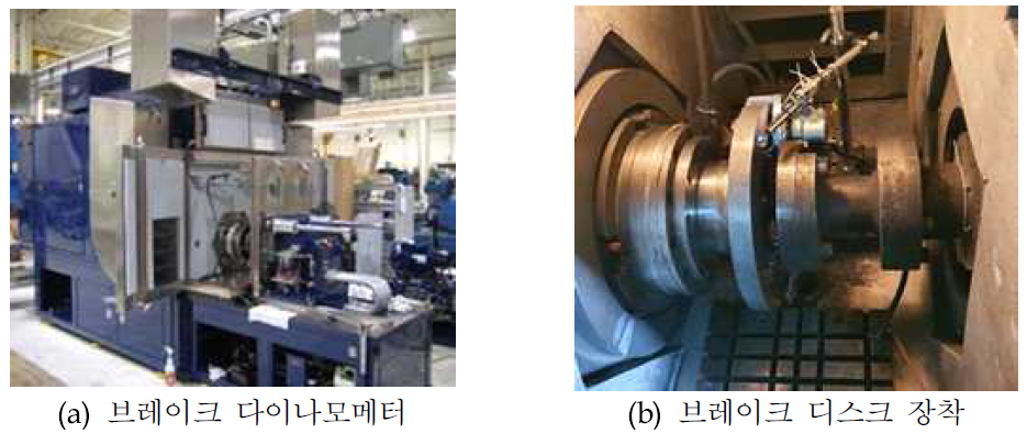 브레이크 다이나모 신뢰성 평가 시험 장비