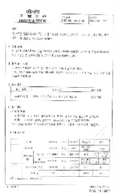 상용차 업체 기술 규격