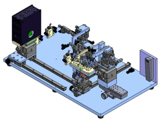 Optical Isolator 제작을 위해 수정 설계된 JIG 모델링 그림