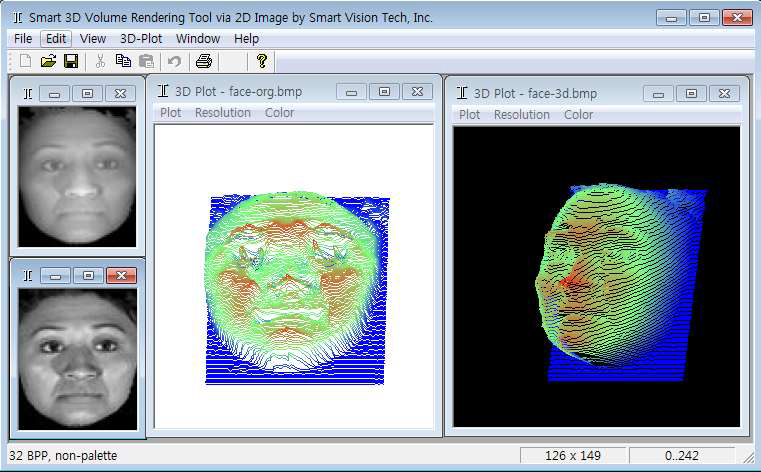 2D 데이터를 이용한 3D 영상 빌더 제작시험