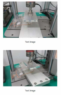 “유연 PET 기판 적용 LED 투명 디스플레이” 반복 굽힘 성능 시험