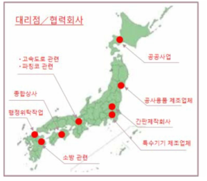 ㈜지피 플렉시블 LED 일본 영업망