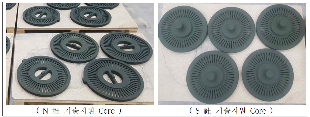 3D프린팅 기술 활용 브레이크 디스크 Core 제작 지원