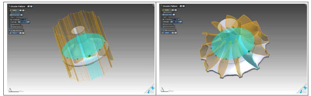 터빈 휠 2D Design 기반 3D Design