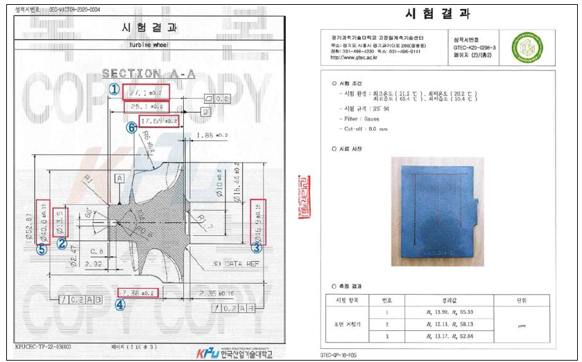 3D프린팅 Wax pattern 기술 활용 개발된 터빈 휠