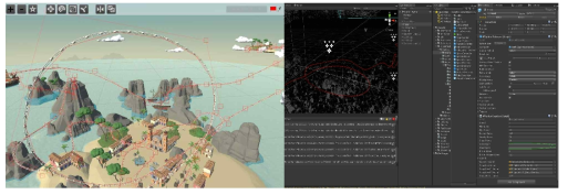 Unity3D 엔진 Spline기반 물리 엔진 적용 기술