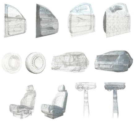 자동차 오브젝트 3D 스캔