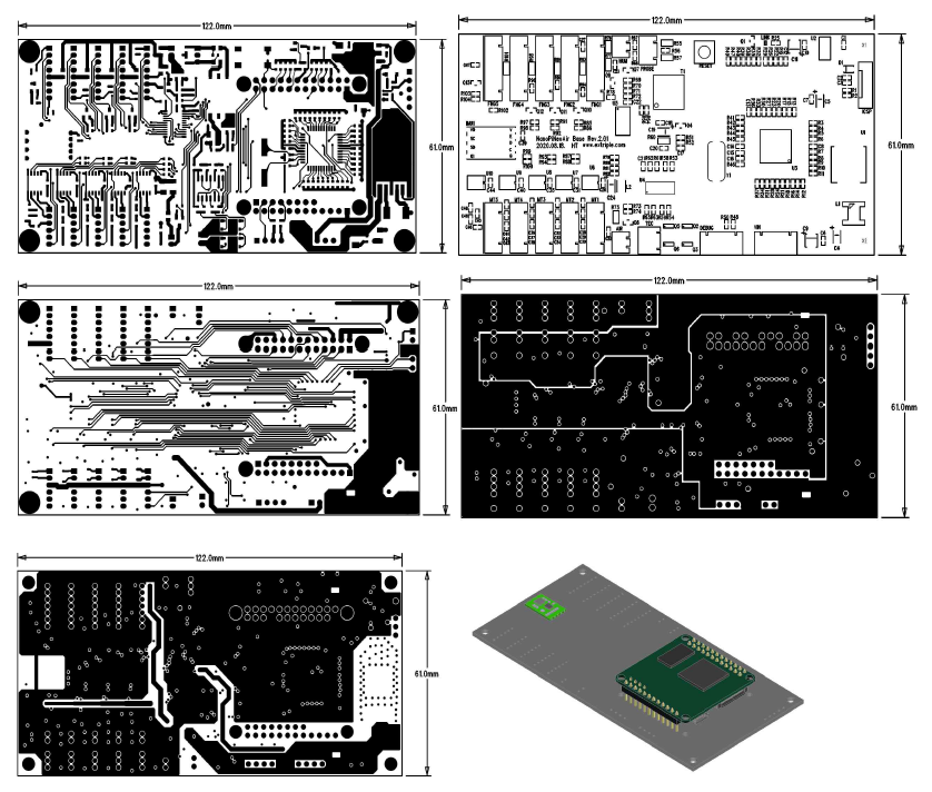 PCB 아트웍 및 3차원 설계