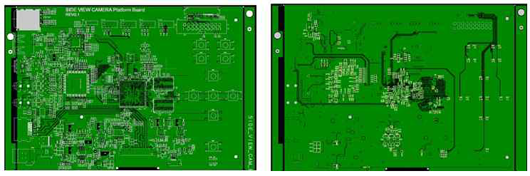 영상처리부 PCB 설계 도면