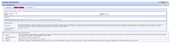 ISO 14017 CD승인 투표 결과(‘21.2.13), [찬성 28(84%), 반대 5(15%)로 승인 가결]