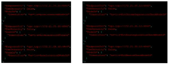 JSON 기반 OPC UA PubSub DataSet 통합 구성